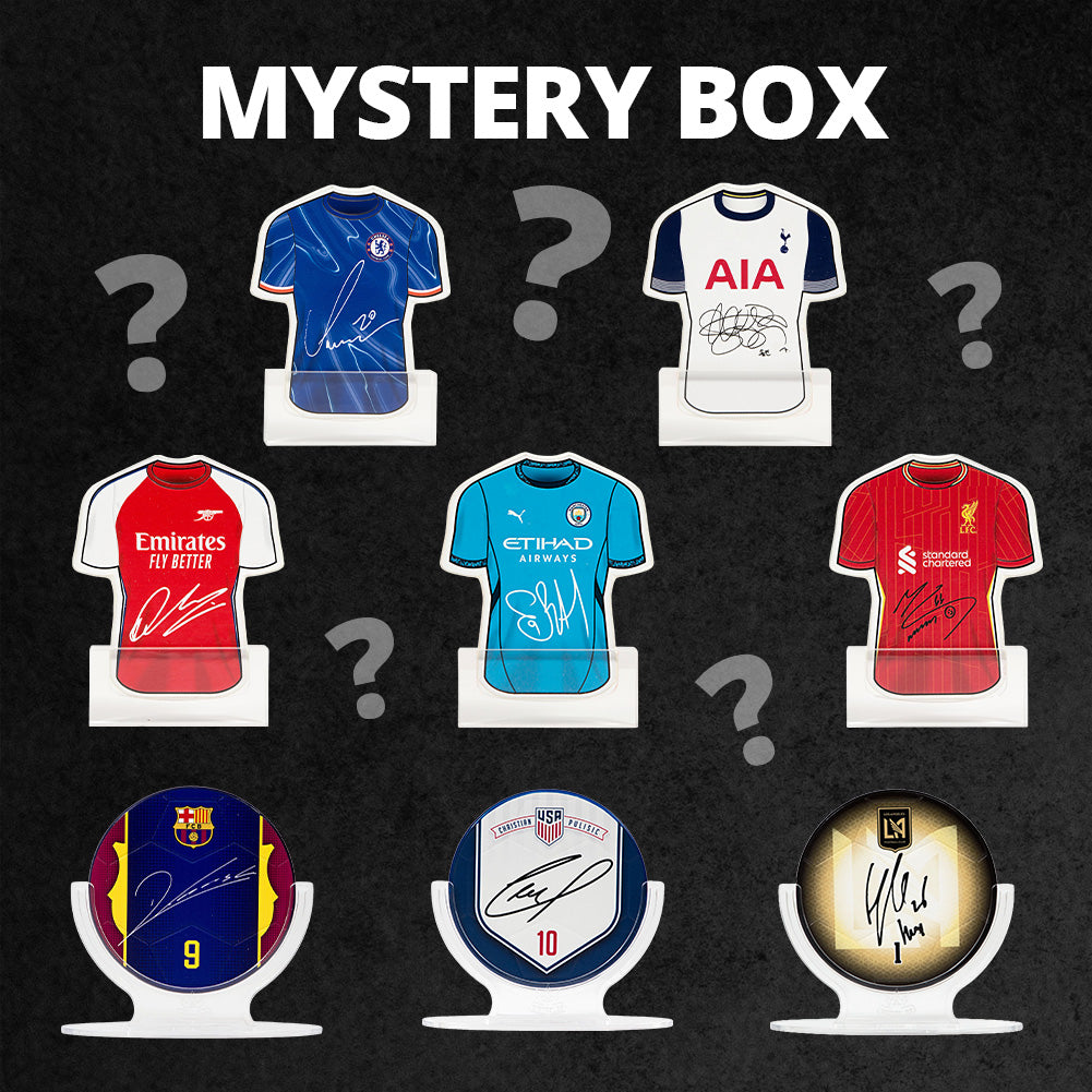 Mystery Box Spieler Fußball Sammlerstück 14 cm SP-MYST-FOOTBALL