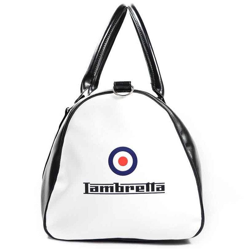 Lambretta Retro Sports Large Bag Tasche 28 x 49 x 25 T20064L-BLK/WHT