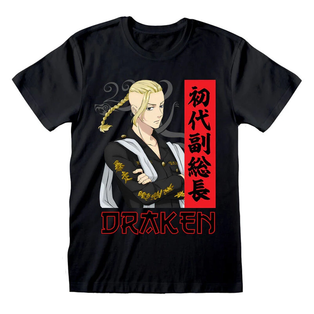 Tokyo Revengers Draken Herren T-Shirt TKY08333TSB