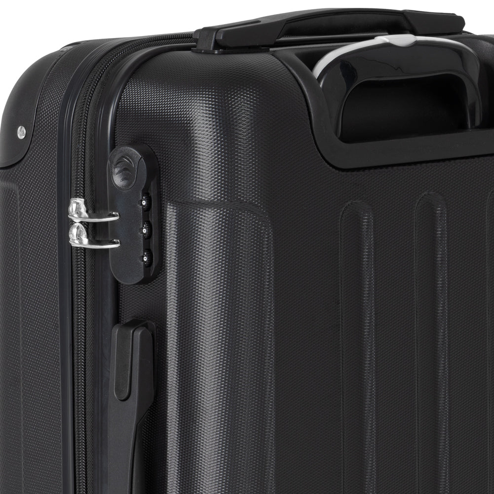 VERTICAL STUDIO "Helsinki" Suitcase Set of 3 20" 24" 28" black