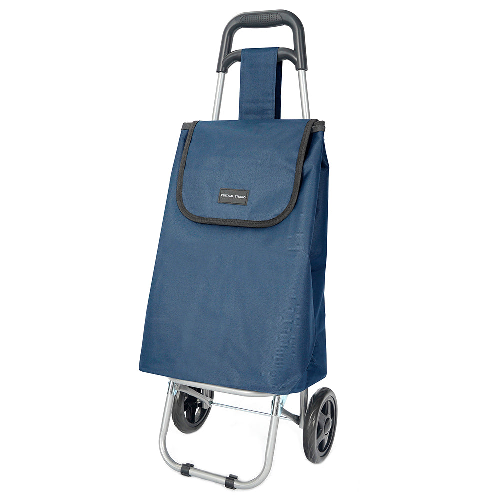 VERTICAL STUDIO klappbarer Einkaufstrolley 35 L navy