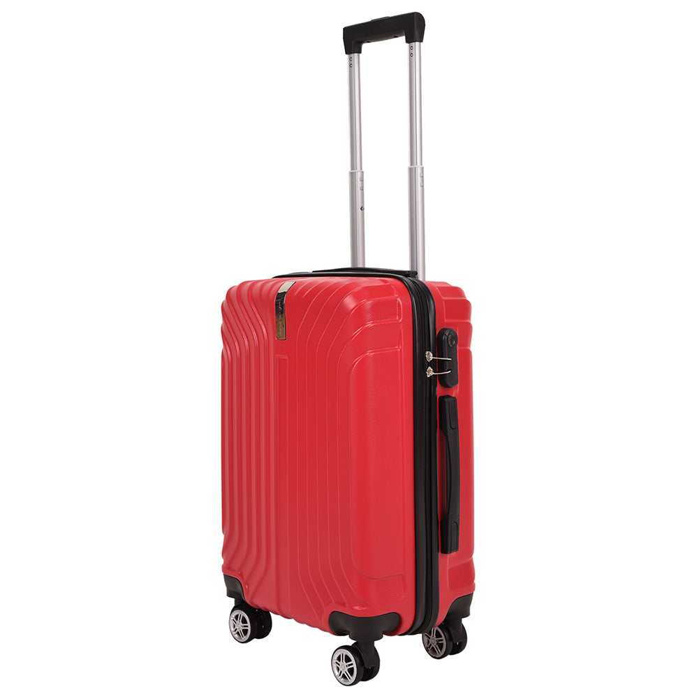 VERTICAL STUDIO "Kittilä" Koffer 3er-Set 20" 24" 28" rot