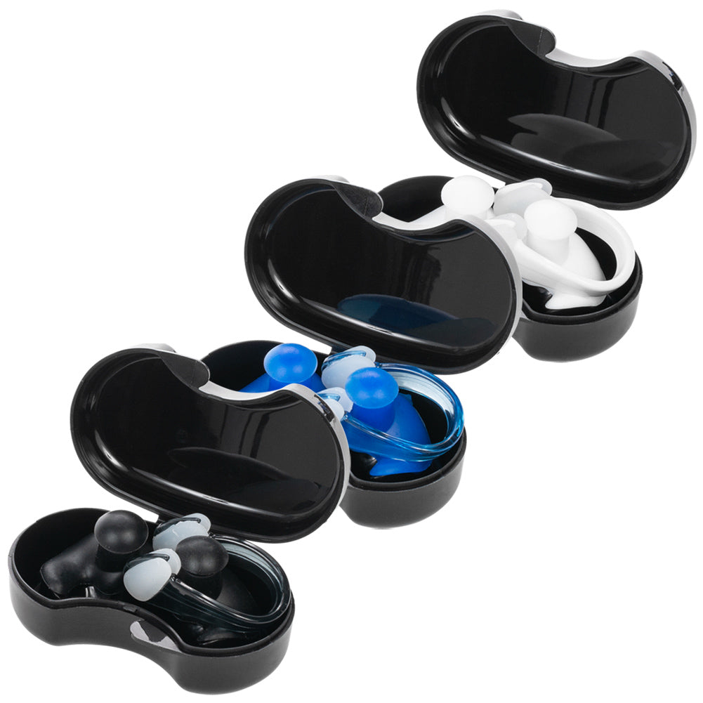 SYOSIN Adults Nose Clips and Ear Plugs for Swimming Pack of 3 X001DQFBZH