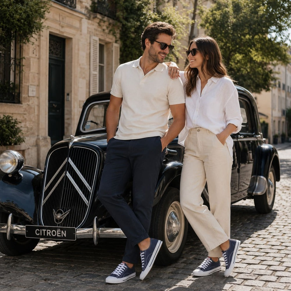 Citroën Unisex Canvas Sneaker night blue Y100262-A928